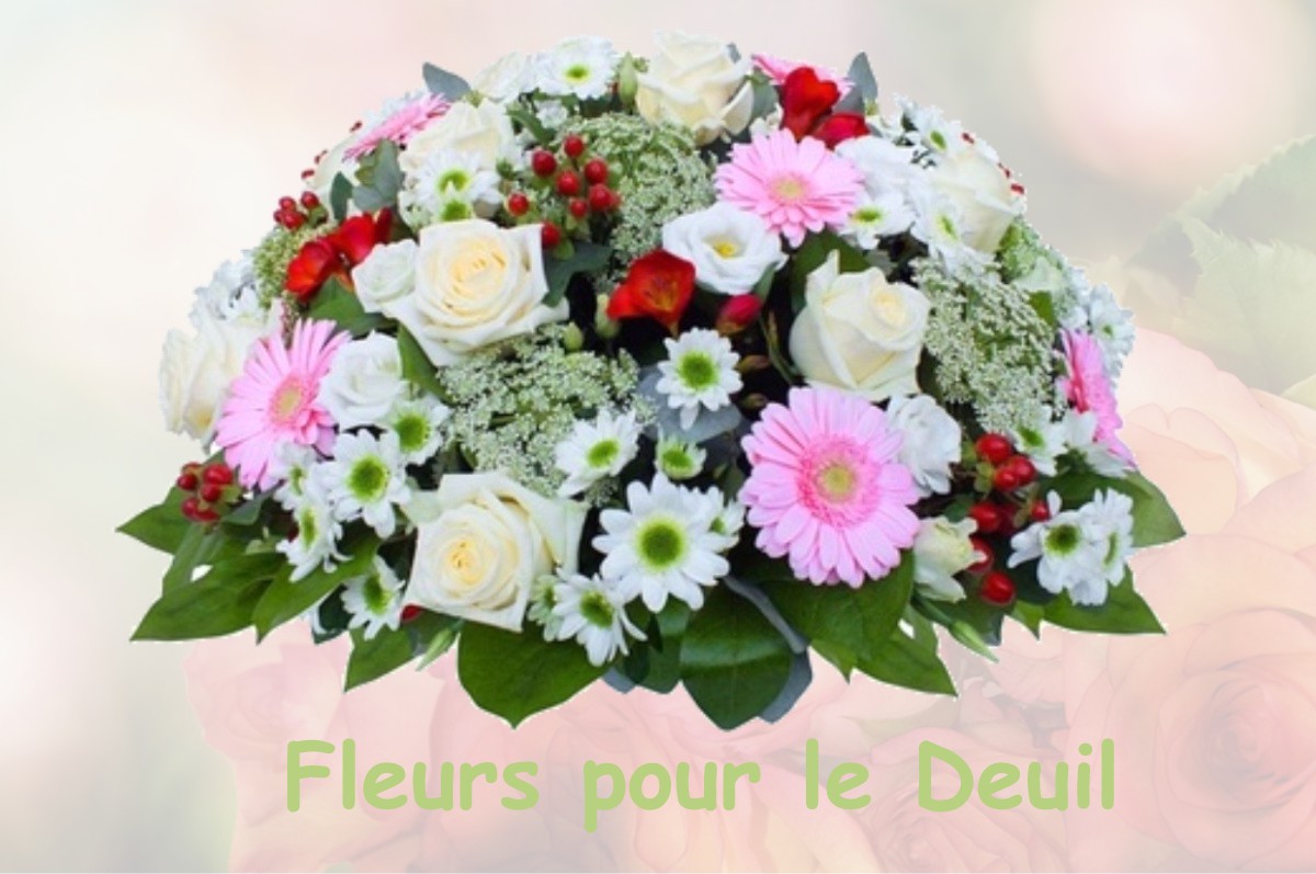 fleurs deuil LOUVENNE